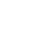 Black Facebook logo in white circle